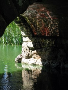 Reflection under Bridge 